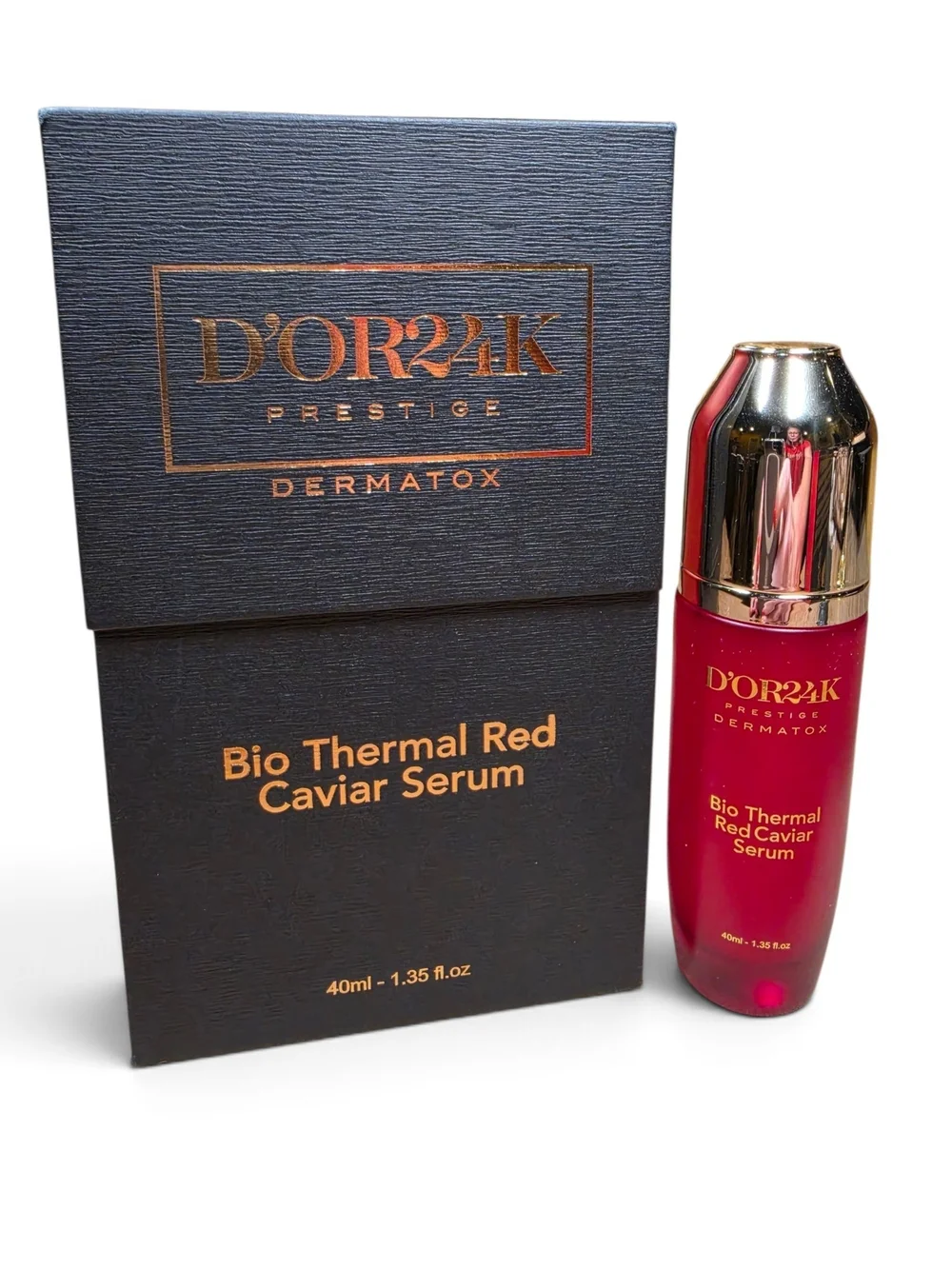 D'OR24K Prestige Bio Thermal Red Caviar Skincare Serum (Retail $2000) NIB!